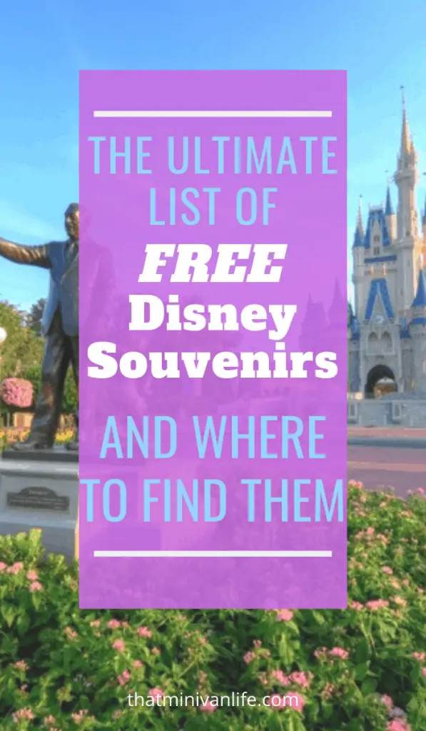 The Ultimate List of Free Disney Souvenirs Your Kids Will Love