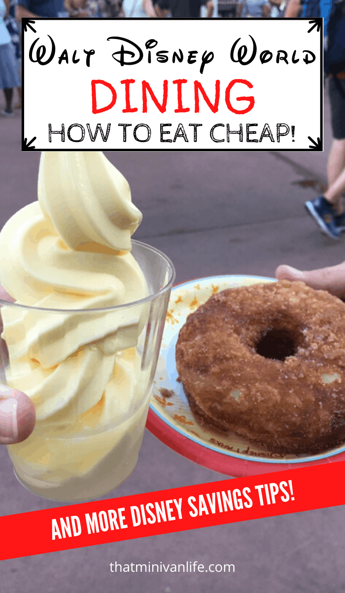 How to Save Money on Food at Disney