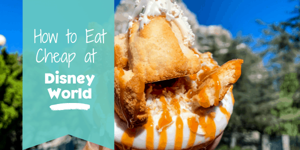 How to eat cheaply at disney world