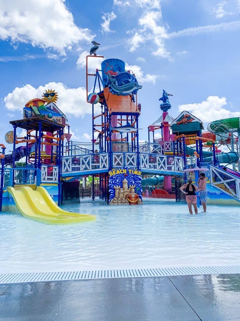 Kids water play area at Island H2O Live water park in Orlando