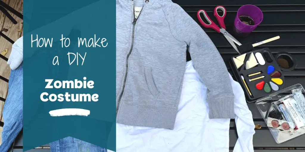 How to Make a Zombie Costume Banner