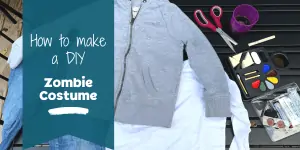 How to Make a Zombie Costume Banner
